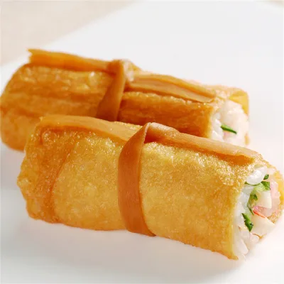 Fried Tofu Pouches Plant Based Japanese Izakaya Appetizer IFS Food Certified Wholesale