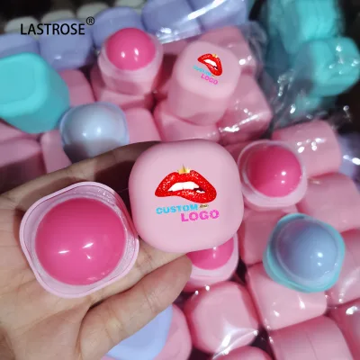 Vegan Lip Balm Cute Waterproof clear Moisturizing Lip Care Pomade Vegan Strawberry Lip Mask