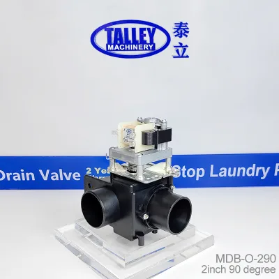 2 Inch 90 Degrees 220V 110V 24V Industrial Commercial Washing Machine Solenoid Valve MDB-O-290