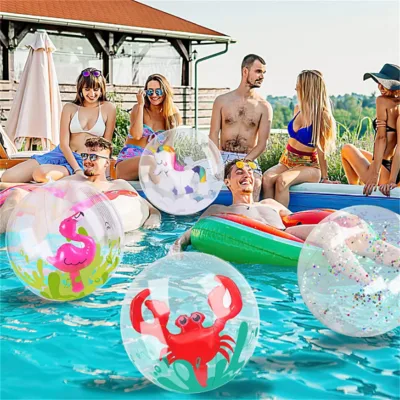 Hot Sell 3D Flamingo Beach Ball for Kids