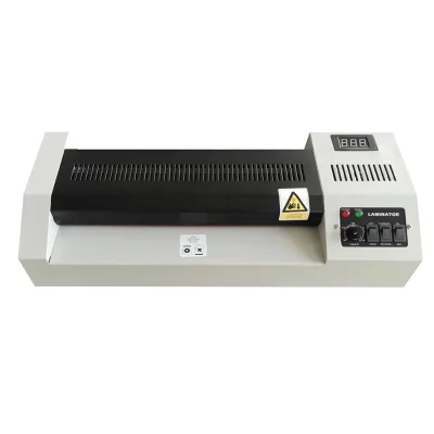 A3 A4 330&240mm Desktop Hot Cold Lamination Machine Laminator for Photo Paper Film PVC Laminating Machine Bright Office Upright