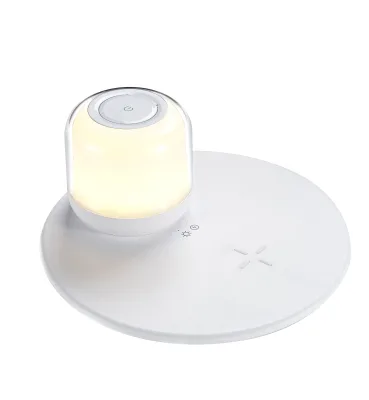 Wireless Charging Smart Lighting Usb Rechargeable Table Lamp Decorative Cordless Table Lamp