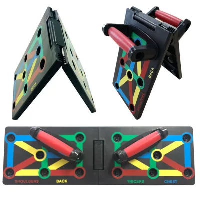 Price Push up Rack Board Training Fitness Foldable Power Press Pushup Board