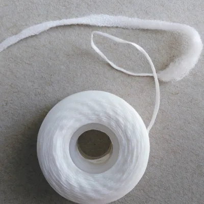 High Quality Cool Mint Dental Floss Bulk Packaging Expandable Sponge Nylon Floss for Teeth Cleaning