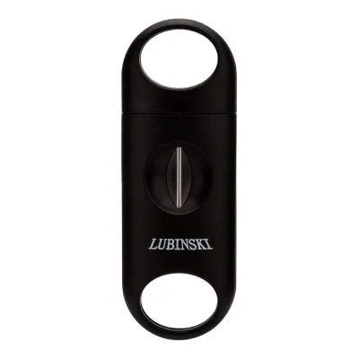 The New Fashion V Cut Sharp Square Stainless Steel & Plastic Travel Portable Safety Cigar Cutter