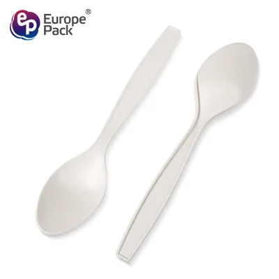 Food Grade Biodegradable Cutlery Disposable Starch Plastic Spoon