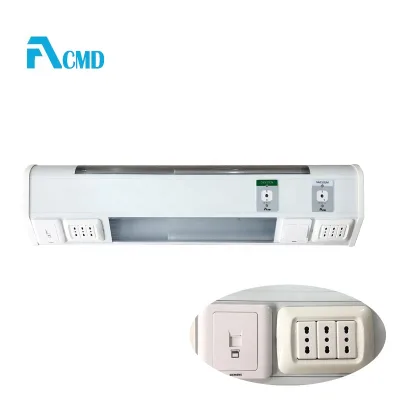 Original Manufacturer Hospital Bed Head Wall Bed Head Unit Hospitals With socket switch
