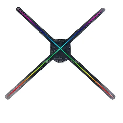 3D Hologram Fan LED Display Advertising Wifi /APP Holopraphic LED Display