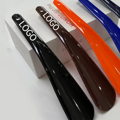 Custom Colorful Long Plastic Shoe Horn/ Wooden Shoehorn/ Metal Shoe Horn