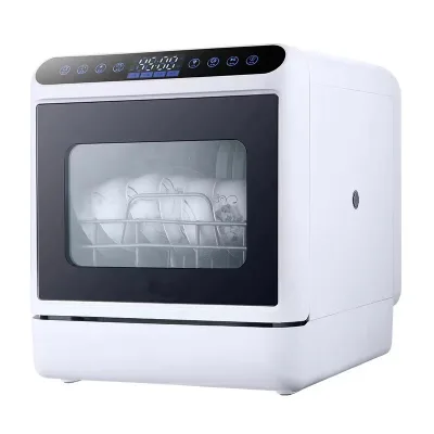 High Temperature Countertop Drying Disinfect Portable Mini Freestanding Dishwasher Machine for Home Use