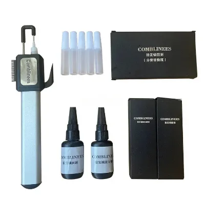 Hair extension machine, hair extension tool, ice extension glue, complete set of pre-bonding hair tools