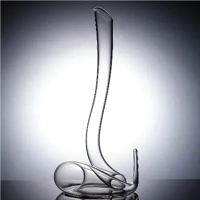5588DC 100% mouth blown wine decanter luxury Red Wine Decanter Snake Shape Carafe Cobra decanter for wine