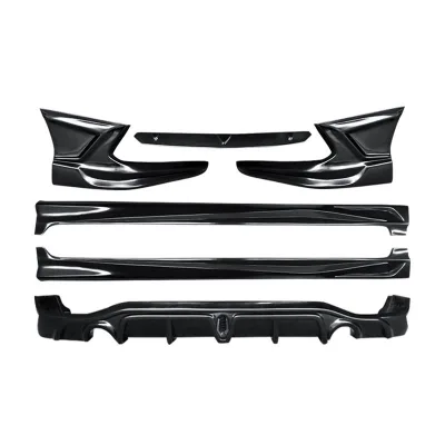 For for ENVIX 2019-2021 Front Corner Side Skirt Rear Lip ABS Body Kit Universal Fitment Black Paint Protection Factory Outlet