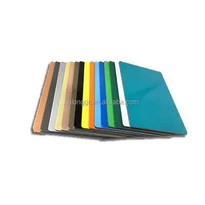 Manufacturer Glossy Blue Green Aluminum Composite Panel Elevator Aluminum Composite Panel With Protect Film