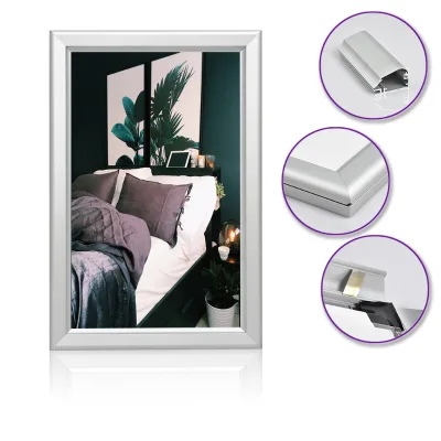 Slim Light Box Lightweight Aluminum Frame, Shatter-Resistant, Easy to Hang, Suitable for Gyms, Spas to Display Programs