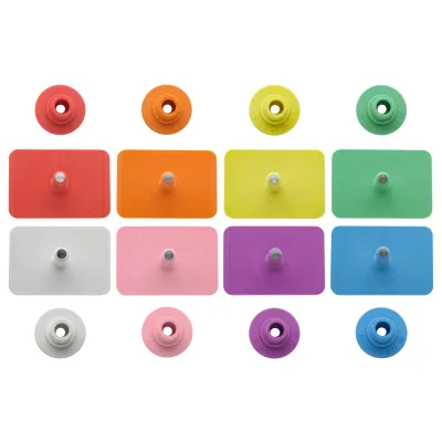 BLUEWORTH 25#+7# New Type Tpu Blank Yorkshir Ear Tag for Landrace Hog Male Buttons Sow Ear Tags Swine Tags