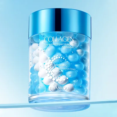 Factory Wholesale FAYANKOU Collagen Anti Wrinkle Repairing Moisturizing Double Effect Eye Cream Tightening Lightening Eye Area