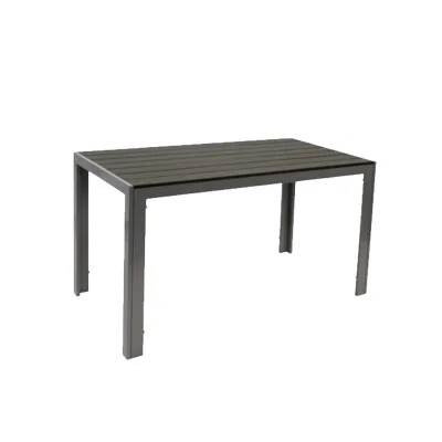 Modern Durable Aluminum Outdoor Table for Garden Courtyard