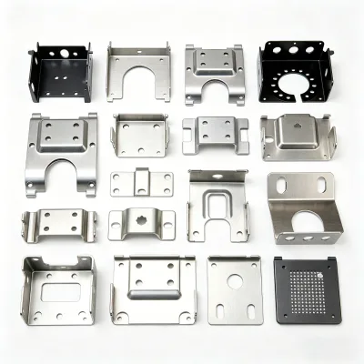 Dimensional Consistency Precision Cutting Galvanized Sheet Metal Parts ISO9001 Certified Tight Tolerances Metal Fabrication
