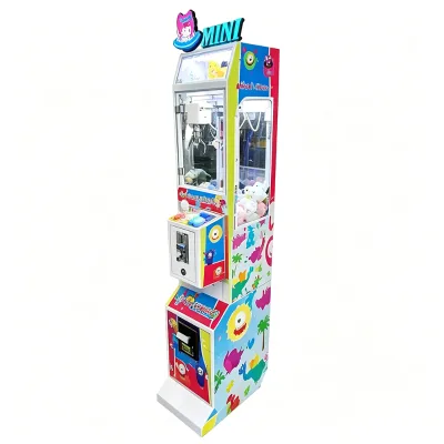 Coin Operated Mini Claw Machine Stuffed Animals Guangdong Commercial Custom Plug Type Metal & Plastic English