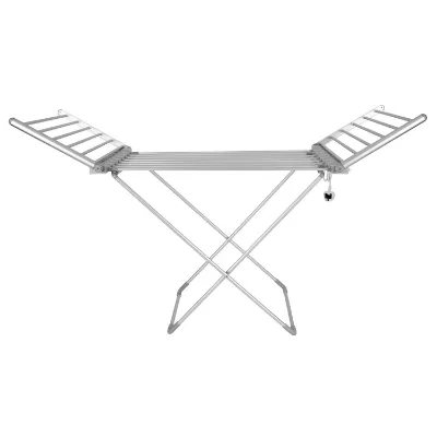 Electric Foldable Clothes Dryer Heated Airer for Bedroom Bathroom or Hotel Adjustable Heated Drying for Home Commercial Use