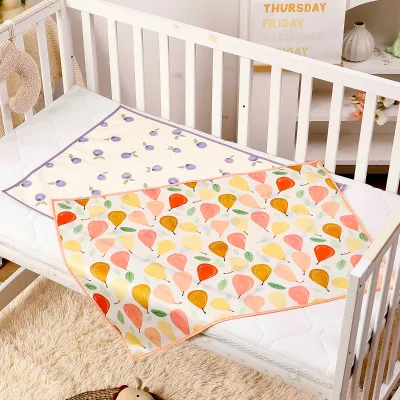 Kids' Waterproof Bed Pad Washable Bed Changing Pads for Babies and Children