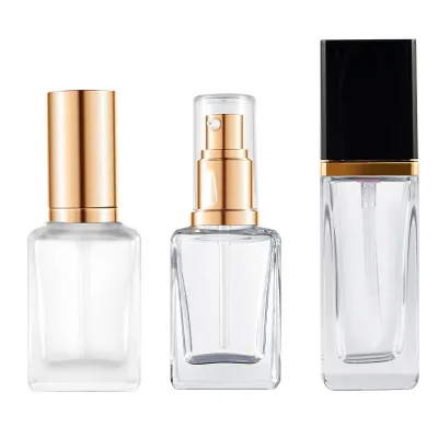 Custom frosted foundation bottle package makeup liquid foundation pump bottle pink empty 35ml 30 ml glass foundation bottle