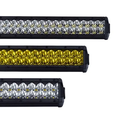 Hot Sale 18-Inch Super Bright 90W 12V LED Light Bar Amber White Roof Rack Flashing for Cars 4x4 Bike Offroad Fog/Driving New