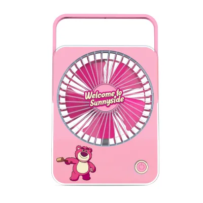 2025 Strawberry Bear Small Portable Fan Long Battery Life with Excellent Features