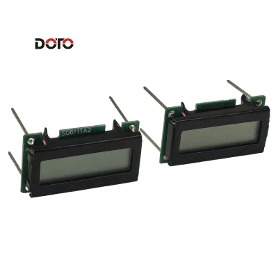 6 Digit LCD Hour Meter DTLCD-06 Impulse Counter Totalizer 9-60V DC for Industrial Machinery