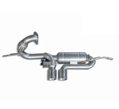 Catback Exhaust with Electric Valve for S-mart 2012 1.0
