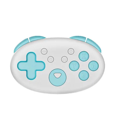 AOLION AL-N5-W BT Wireless Mini Gamepad for Switch Mechanical Buttons Continuous Vibration One-Key Wake 200mAh PC IOS Android