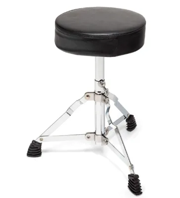 Height-Adjustable Junior Drum Throne Seat Stool Kids Musical Instrument Accessories