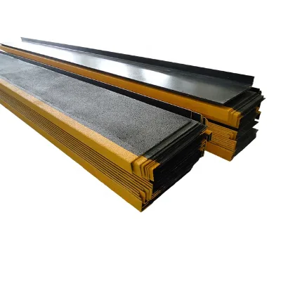 345X55mm GRP FRP Treads Gritted Stairs Nosing for Marble Stair Tread Non Slip Covers