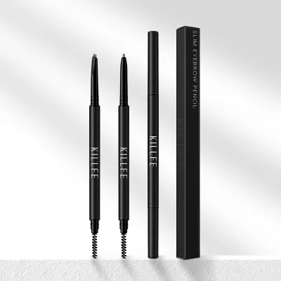 2021 New Design Colorful Eyebrow Gel Pencil Private Label Custom Double Side Eye Brow Pen