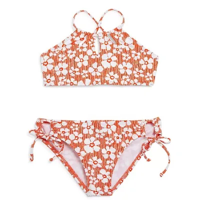 Sublimation Printing Ethic Thong Little Girl Bikini Kid Swimwear