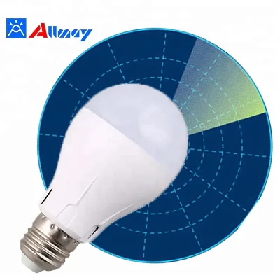 Smart E27 LED Light Bulb with Motion Sensor AC Powered 6-8m Radius Wall Mount
