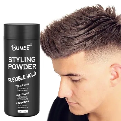 New Design Lightweight Hair Styling Texture Dry Shampoo Powder Volumizing Hair Fluffy Powder Men Hair Styling Products