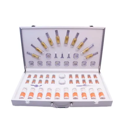 Luxury Collagen Skincare Set with Fullerene Gold Anti-Aging Hydrating for Dry Dull Skin 6-Piece Kit