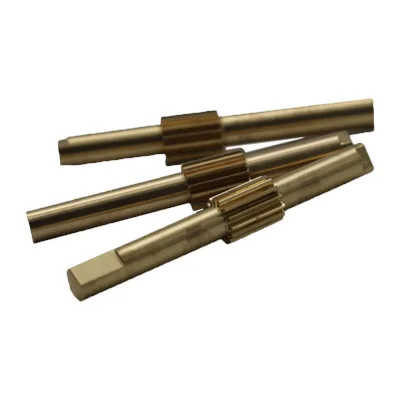 IHF Factory Custom High Precision Gear Shaft Laser Processing Equipment Stainless Steel Spur Gear Shaft