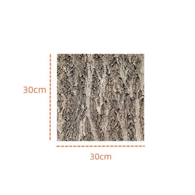 KUKESI Cork Flat Virgin Bark Cork Background 30cm Width X 30cm Length Natural Cork Bark for Reptile Terrarium