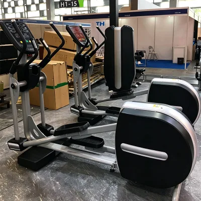 WENDY Gym Commercial Use Elliptical Machine Magnetic Adjustable Resistance 10kg Flywheel LCD Display Steel Construction