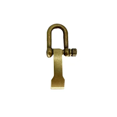 Black/Silver/Brass U Anchor Shackle Screw Pin Paracord Bracelet Buckle Outdoor Camping Survival Rope Accessories