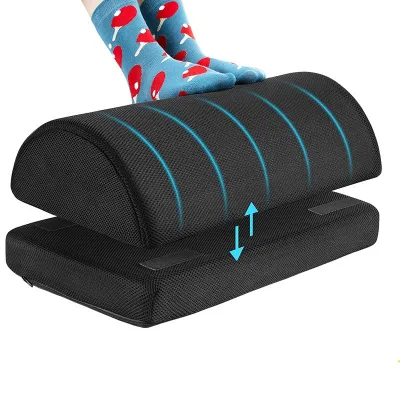 Office Desk Foot Rest Cushion Under Desk Ergonomic Footrest Pillow for Office Home Rest