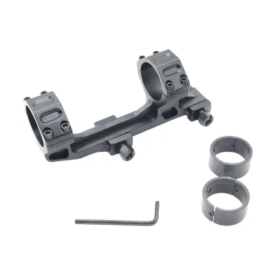 Buzzard Integrated 25.4/30mm Mount with 20mm Mount for Scope & Quick-release Horizontal Mount