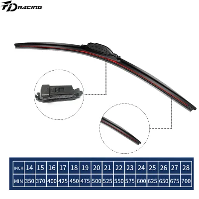 Feidun High-Quality Car Front Windshield Wiper Suitable for SMART Harvard Divine Beast Silent Boneless Wiper Factory Wholesale