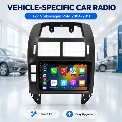Offline Headunit Mirrorlink Premium Rds Multimedia Connectivity 9 Inch Radio DVD Player Screen For Volkswagen Polo 2004 2011