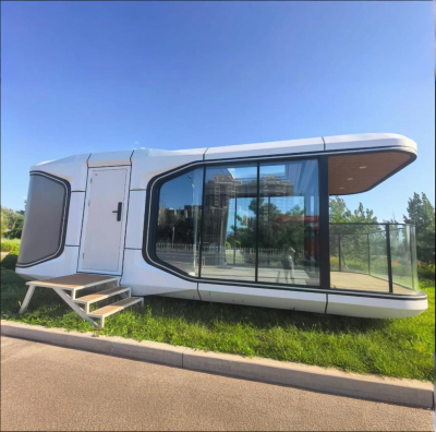 Relaxation Space Capsule Compact Mobile Residence and Prefabricated Structure Reasonable Prices Luxury Space Capsule House