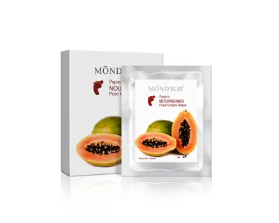 Oem Papaya Magic Sticker Packack Nourishing Moisturizing Dead Skin Remover Soft Ultimate Foot Mask