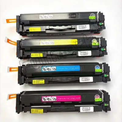 HP-206A Color Toner Cartridge Smart Chip Leak-Proof Anti-Jam Compatible HP M255dw/M255nw/M283fdw/M283fdn/M283cdw/M282nw Laser